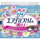 Ночные тонкие супервпитывающие прокладки Sofy Air Fit Slim Happy Bouquet With Wings, UNICHARM Япония, 21 см, 24 шт. Ночные тонкие супервпитывающие прокладки Sofy Air Fit Slim Happy Bouquet With Wings, UNICHARM Япония, 21 см, 24 шт.