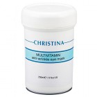 Мультивитаминная маска для зоны вокруг глаз Multivitamin Anti-Wrinkle Eye Mask, CHRISTINA 250 мл Мультивитаминная маска для зоны вокруг глаз Multivitamin Anti-Wrinkle Eye Mask, CHRISTINA 250 мл
