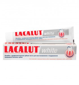 Зубная паста White, LACALUT 75 мл