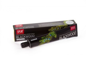 Зубная паста отбеливающая Special Black Wood, SPLAT 75 мл