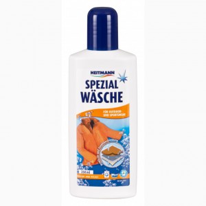 Моющее средство для туристической, спортивной и мембранной одежды Spezial Waschpflege, HEITMANN 250 мл
