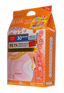 Маска для лица с тамариндом и коллагеном Pure5 Essence Tamarind, Japan Gals 30 шт