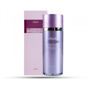 Увлажняющий и омолаживающий тоник для лица с экстрактом Портулака Collagen Moisture Skin, Dr.Cellio 140 мл