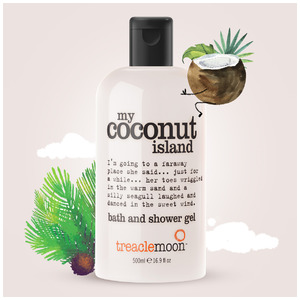 Гель для душа Кокосовый Рай My coconut island bath & shower gel, Treaclemoon 500 мл