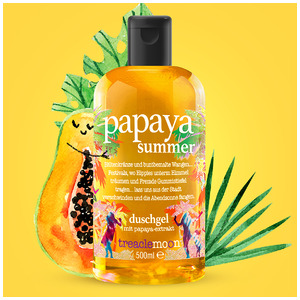 Гель для душа Летняя папайя Papaya summer Bath & shower gel, Treaclemoon 500 мл