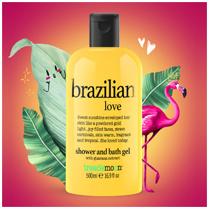 Гель для душа Бразильская любовь Brazilian love Bath & shower gel, Treaclemoon 500 мл