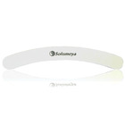 Пилка для ногтей Бумеранг 180/240 Curved White File, Solomeya 1 шт Пилка для ногтей Бумеранг 180/240 Curved White File, Solomeya 1 шт