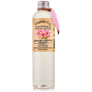 Безсульфатный гель для душа с экстрактом королевского лотоса Natural Shower Gel Royal Lotus, OrganicTai 260 мл.