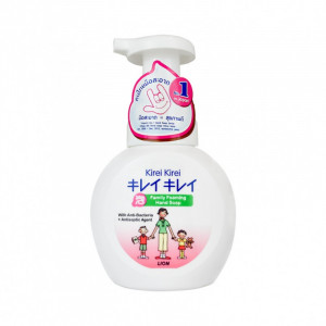 Мыло-пенка антибактериальная для рук, воздушное мыло, Kirei Kirei, Lion 250 мл	