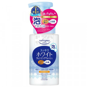 Пенка для умывания и снятия макияжа, с отбеливающим эффектом Softymo Cleansing Foam, KOSE COSMEPORT 200 мл 