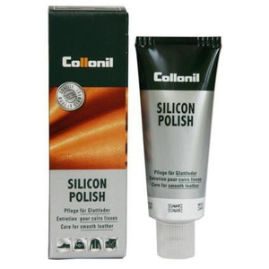 Крем для обуви, одежды и мебели Silicon Polish (черный), Collonil 75 мл