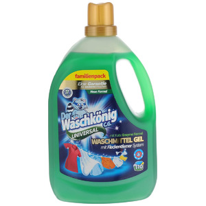 Гель для стирки универсальный Der Waschkonig C.G. Waschmitel Gel Universal, Clovin 3305 мл на 110 стирок