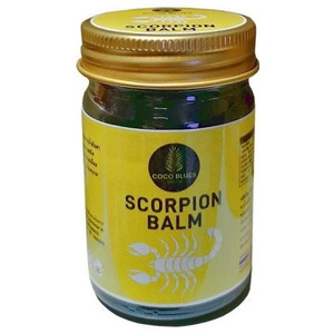 Тайский бальзам с ядом скорпиона Scorpion Balm, Coco Blues 50 г