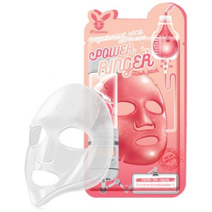 Тканевая маска для лица с гиалуроновой кислотой Hyaluronic Acid Water Deep Power Ringer Mask Pack, Elizavecca 1 шт 