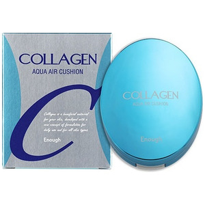Кушон для лица с коллагеном Collagen Aqua Air Cushion SPF50+ PA+++, тон 13, Enough 15 г.