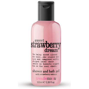 Гель для душа Sweet Strawberry Dream Bath & Shower Gel (спелая клубника), Treaclemoon 100 мл.