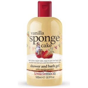 Гель для душа Vanilla Sponge Cake Bath & Shower Gel (ванильный бисквит), Treaclemoon 500 мл.