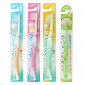 Набор зубных щеток “Семейный”: для детей 6-12 лет и для взрослых с компактной чистящей головкой и тонкими щетинками, Create 4 шт. (средней жесткости, жесткая, мягкая)