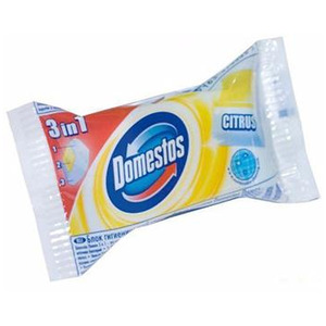 Сменный гигиенический блок для унитаза Лимон Сила 3 в 1, Domestos 40 г