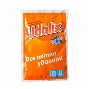 Универсальный пятновыводитель в экономичном пакетике Oxi Ultra, Udalix 80 г