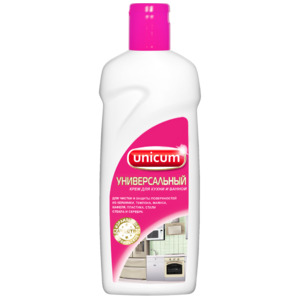 Универсальный крем для кухни и ванной, Unicum 380 мл