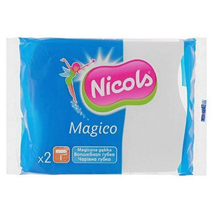 Губки для универсальных работ, волшебный ластик Magico, Nicols 3 шт
