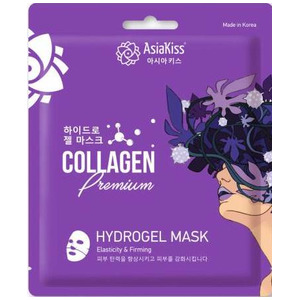 Гидрогелевая маска для лица с коллагеном Hydrogel Mask Collagen Premium, Asia Kiss 25 г