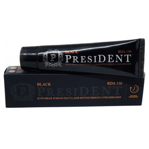 Зубная паста Black, President 50 мл