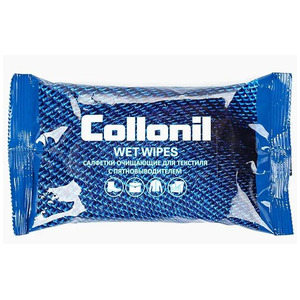Салфетки влажные для текстиля, очищающие с пятновыводителем, Collonil 15 шт