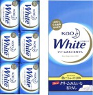 Увлажняющее крем-мыло White для тела с ароматом белых цветов, KAO 6 x 85 г Увлажняющее крем-мыло White для тела с ароматом белых цветов, KAO 6 x 85 г