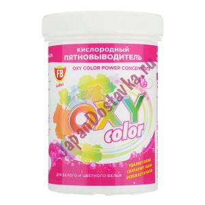 Кислородный пятновыводитель для цветного белья Oxy color, FEEDBACK 500 г