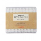 Ватные палочки Makeup Cotton Swab, SAEM 100 штук Корея Ватные палочки Makeup Cotton Swab, SAEM 100 штук Корея