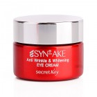 Крем для глаз с пептидом змеиного яда SYN-AKE Anti Wrinkle & Whitening Eye Cream, SECRET KEY 15 г Крем для глаз с пептидом змеиного яда SYN-AKE Anti Wrinkle & Whitening Eye Cream, SECRET KEY 15 г