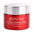 Крем для лица с пептидом змеиного яда SYN-AKE Anti Wrinkle & Whitening Cream, SECRET KEY 50 мл Крем для лица с пептидом змеиного яда SYN-AKE Anti Wrinkle & Whitening Cream, SECRET KEY 50 мл