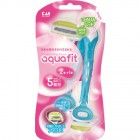 Бритва безопасная одноразовая Aquafit-5 лезвий, KAI (2 шт.) Бритва безопасная одноразовая Aquafit-5 лезвий, KAI (2 шт.)