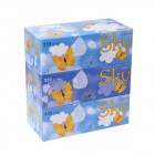 Двухслойные салфетки с ароматом ментола Sky, GOTAIYO Япония 250 шт х 3 Двухслойные салфетки с ароматом ментола Sky, GOTAIYO Япония 250 шт х 3