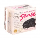 Ультратонкие дышащие органические прокладки (24 см, с крылышками) Sense Medium, SECRET DAY 12 шт. Ультратонкие дышащие органические прокладки (24 см, с крылышками) Sense Medium, SECRET DAY 12 шт.