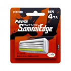 Сменные кассеты с тройным лезвием F-System Samrai Edge, FEATHER 4 шт. Сменные кассеты с тройным лезвием F-System Samrai Edge, FEATHER 4 шт.