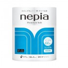 Однослойная туалетная бумага Premium Soft, NEPIA Япония 60 м х 4 Однослойная туалетная бумага Premium Soft, NEPIA Япония 60 м х 4