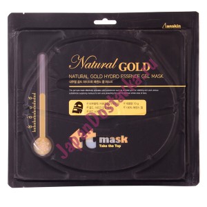Маска для лица гидрогелевая с золотом Natural Gold Hydro Essence Gel Mask ANSKIN 70 г
