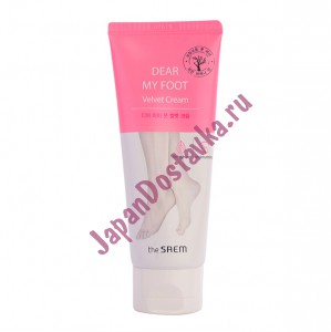 Крем для ног питательный Dear My Foot Velvet Cream, THE SAEM   100 мл