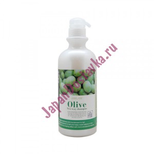 Шампунь-бальзам Olive Two Way Shampoo, LEBELAGE   750 мл
