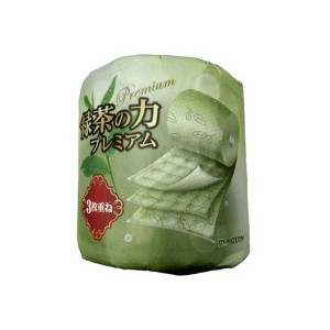 Туалетная бумага трехслойная с ароматом зеленого чая Penguin Premium, MARUTOMI  1 рулон