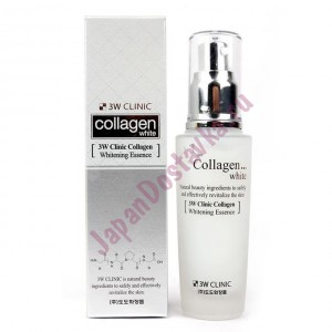 Осветляющая эссенция для лица с коллагеном Collagen Whitening Essence, 3W CLINIC   50 г