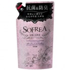 Кондиционер для белья с антибактериальным эффектом Sofrea с романтичным ароматом фруктов и мускуса, NIHON 500 мл (запаска) Кондиционер для белья с антибактериальным эффектом Sofrea с романтичным ароматом фруктов и мускуса, NIHON 500 мл (запаска)
