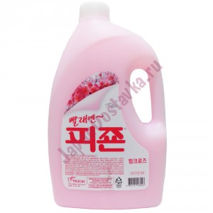 Кондиционер для белья Regular Fabric Softener Pink, PIGEON   3100 мл