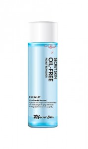 Жидкость для снятия макияжа Oil-free Point Remover Eye & Lip, SECRET SKIN   100 мл