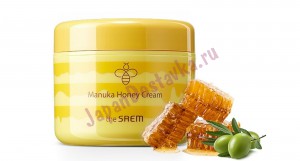 Крем для лица с экстрактом меда манука Care Plus Manuka Honey Cream, THE SAEM   100 мл