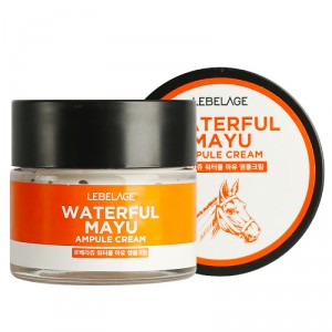 Ампульный крем увлажняющий с лошадиным маслом Waterful Mayu Ampule Cream, LEBELAGE   70 мл