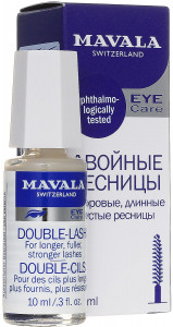 Питательный гель для ресниц Двойные ресницы Double-Lash, Mavala 10 мл